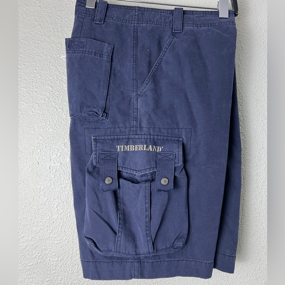 Timberland Vintage Men's cargo Navy Blue shorts.
